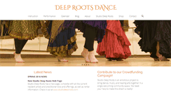 Desktop Screenshot of deeprootsdance.com